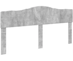 Lova Lovos rėmas Betono pilka 200 x 200 cm Apdirbta mediena