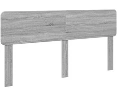 Lova Lovos rėmas Pilka Sonoma 200 x 200 cm Dirbtinė mediena
