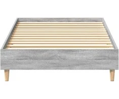 Lova Lovos rėmas Pilkas Sonoma 203 x 93 x 25 cm Apdirbta mediena