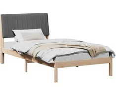 Lova Lovos rėmas Ruda 100 x 200 cm Kietos pušies mediena