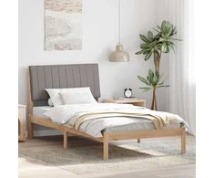 Lova Lovos rėmas Ruda 100 x 200 cm Kietos pušies mediena