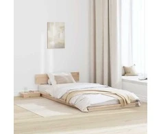 Lova Lovos rėmas Ruda 100 x 200 cm Medis