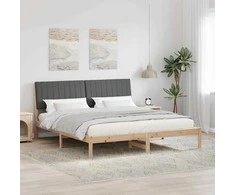 Lova Lovos rėmas Ruda 180 x 200 cm Kietos pušies mediena