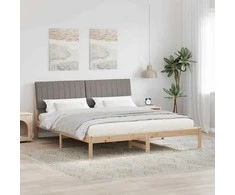 Lova Lovos rėmas Ruda 180 x 200 cm Kietos pušies mediena