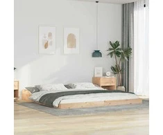 Lova Lovos rėmas Ruda 180 x 220 cm Kietos pušies mediena