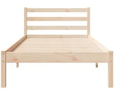 Lova Lovos rėmas Ruda 215,5 x 95,5 x 69,5 cm Kietas pušies medis