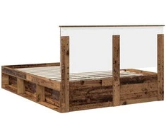 Lova Lovos rėmas Senas medis 150 x 200 cm Kietos pušies mediena