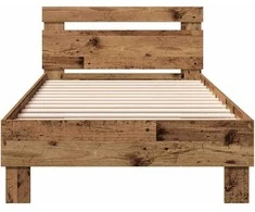 Lova Lovos rėmas Senas medis 203 x 95 x 70 cm Apdirbta mediena