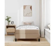 Lova Lovos rėmas su čiužiniu Kapučino 90 x 200 cm audinys