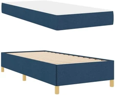 Lova Lovos rėmas su čiužiniu Mėlyna 90 x 200 cm audinys
