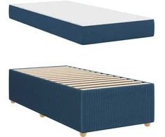 Lova Lovos rėmas su čiužiniu Mėlyna 90 x 200 cm audinys