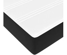 Lova Lovos rėmas su čiužiniu Kita 2 pcs Juoda PVC
