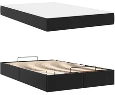 Lova Lovos rėmas su čiužiniu Kita 2 pcs Juoda PVC
