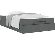 Lova Lovos rėmas su čiužiniu 2 pcs Blanki pilka audinys
