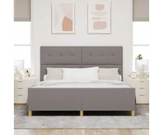 Lova Lovos rėmas su galvūgalio Tortora 180 x 200 cm audinys