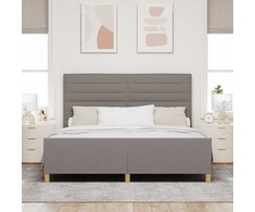 Lovos rėmas su galvūgalio Tortora 180 x 200 cm audinys