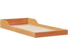 Lova Lovos rėmas Vaško ruda 90 x 210 cm Kietos pušies mediena