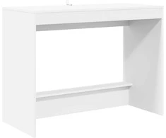 Lova Lovos stalas Balta Apdirbta mediena 100 x 45 x 75 cm