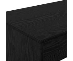 Lova Lovos stalas Juodojo ąžuolo Apdirbta mediena 100 x 45 x 75 cm