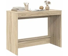 Lova Lovos stalas Sonoma ąžuolas Apdirbta mediena 100 x 45 x 75 cm
