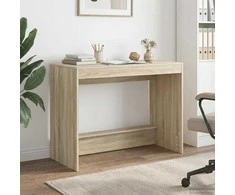 Lova Lovos stalas Sonoma ąžuolas Apdirbta mediena 100 x 45 x 75 cm