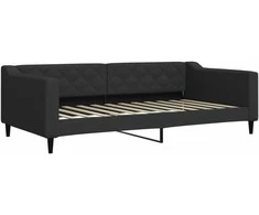Lova Sofa, juodos spalvos, 100x200cm, audinys
