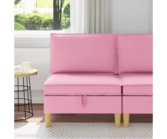 Sofa su saugojimu Audinys