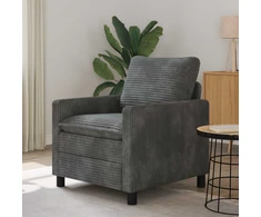Sofa Šviesiai pilka 76 x 81 x 87,5 cm Poliesteris