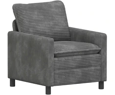 Sofa Šviesiai pilka 76 x 81 x 87,5 cm Poliesteris
