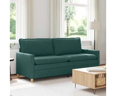 Sofa Tamsiai žalia 196 x 81 x 87,5 cm Audinys