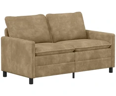 Sofa Taupe 156 x 81 x 87,5 cm Poliesteris