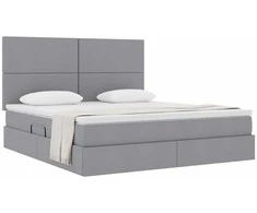 Lova su daiktų laikymo vieta ir čiužiniu 160 x 200 cm