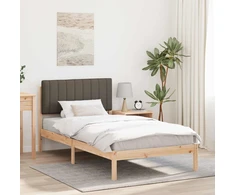 Lova Lovo rėmas su apmuštu galvūgaliu Taupe 100 x 200 cm