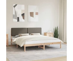 Lovo rėmas su apmuštu galvūgaliu Tortora 200 x 200 cm