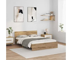 Lovos rėmas Amatininkų ąžuolas 140 x 190 cm Apdirbta mediena