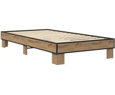 Lova Lovos rėmas Artisano ąžuolo 80 x 200 cm Apdirbta mediena
