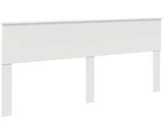 Lovos rėmas Balta 200 x 200 cm Kietos pušies mediena