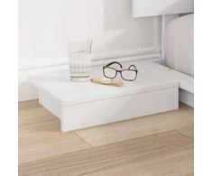 Lovos rėmas Balta 200 x 200 cm Medis