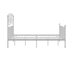 Lovos rėmas, baltos spalvos, 140x200cm, metalas
