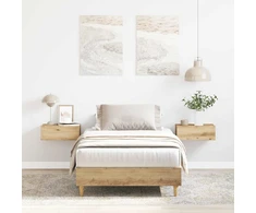 lovos rėmas be čiužinio 100x200 cm dirbtinė mediena