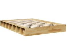 Lovos rėmas be čiužinio 120x200 cm ąžuolo masyvo