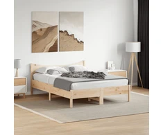 Lovos rėmas, 140x200cm, pušies medienos masyvas