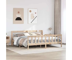 Lovos rėmas be čiužinio, 180x200cm, pušies medienos masyvas