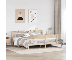 Lovos rėmas be čiužinio, 200x200cm, pušies medienos masyvas