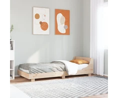 Lovos rėmas be čiužinio, 90x190cm, pušies medienos masyvas