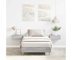 lovos rėmas be čiužinio pilka 90x190 cm inžinerinė mediena