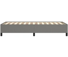 Lovos rėmas be čiužinio, tamsiai pilkas, 90x200cm, audinys