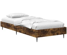 Lova Lovos rėmas Dūminio ąžuolo 80 x 200 cm Apdirbta mediena