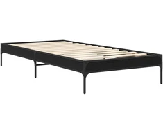 Lova Lovos rėmas Juodojo ąžuolo 80 x 200 cm Apdirbta mediena