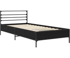 Lova Lovos rėmas Juodojo ąžuolo 80 x 200 cm Apdirbta mediena